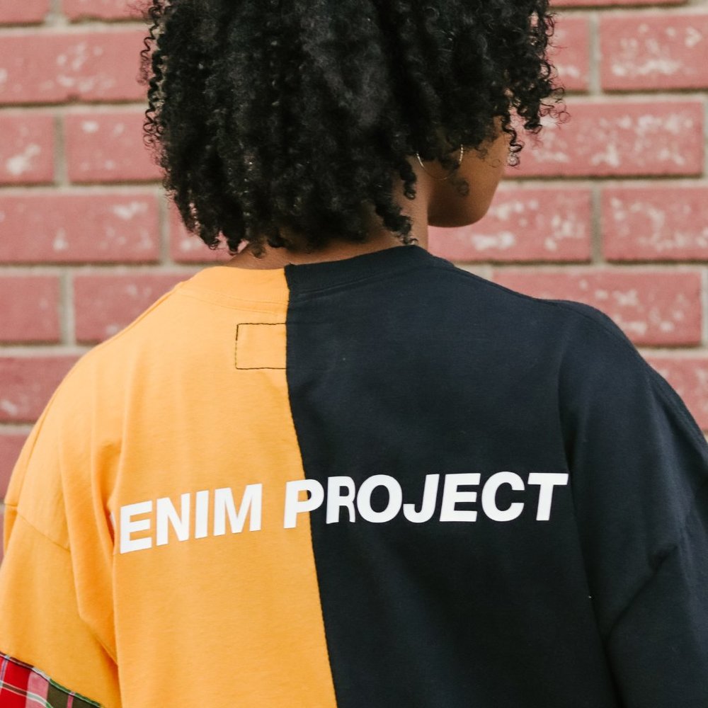 Siam Circle Renim Plaid Patch Tee - image 2